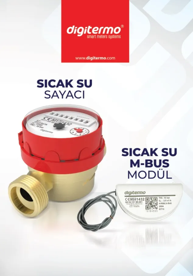 Digitermo M-Bus Sıcak Su Sayacı